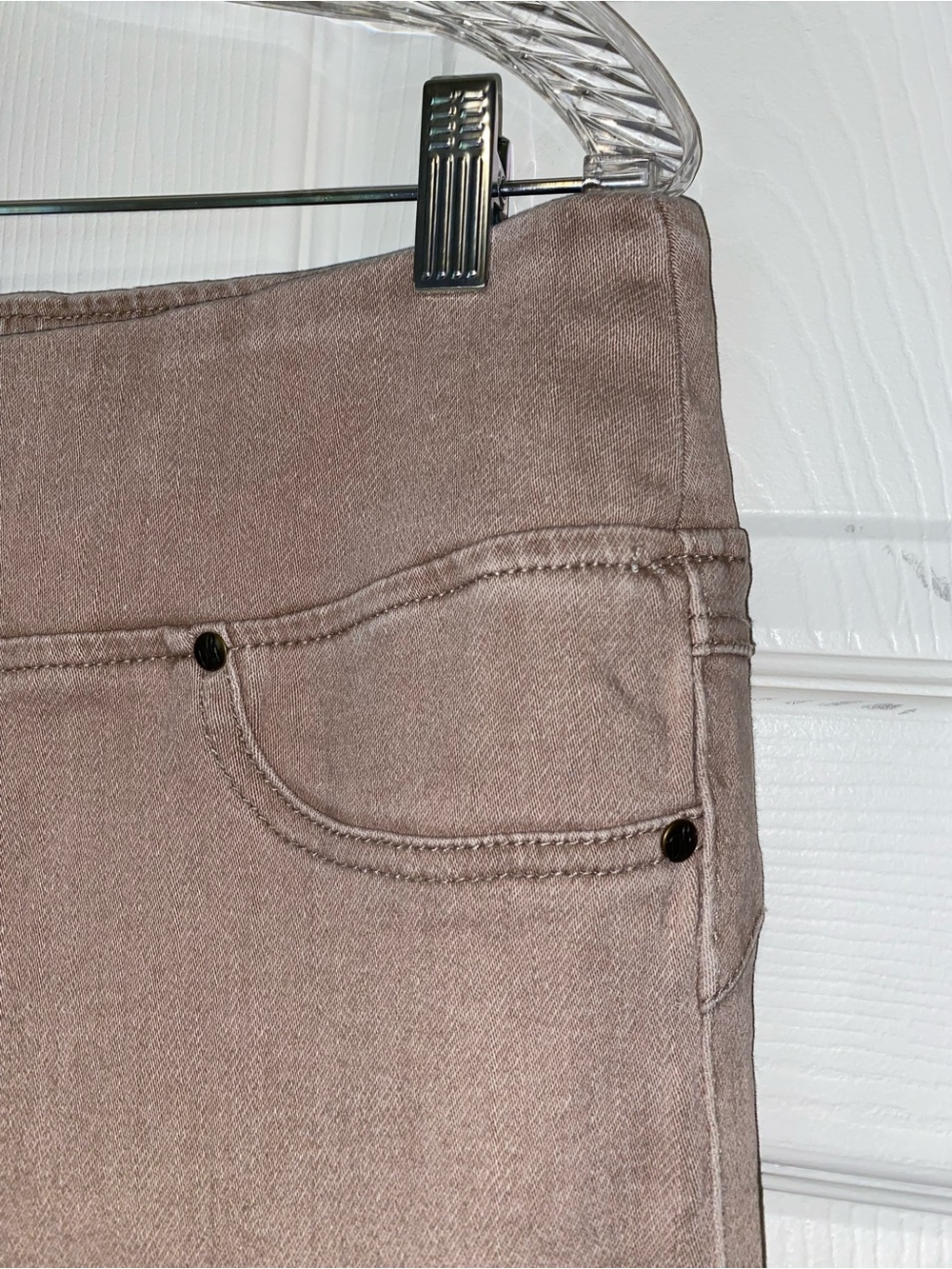 New DG2 by Diane Gilman Tan Bootcut Stretch Jeans - Picture 4 of 9